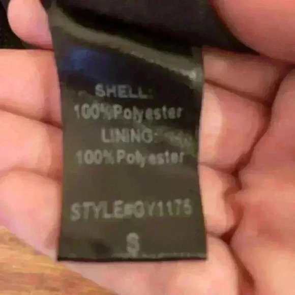 Do+Be Pleated One Shoulder Dress Perfect Black Cocktail Dress size Small i\ - Picture 7 of 9